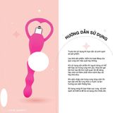 Que Rung Hậu Môn Silicone Cao Cấp Rung Đa Chế Độ Blade - dùng Pin