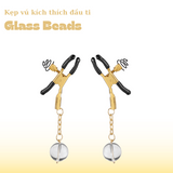 Kẹp Vú Kích Thích Đầu Ti Glass Beads cho nữ giới chính hãng