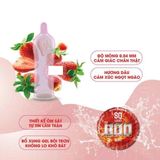 Bao Cao Su Hương Dâu SO Sweet Love - Hộp 12 Cái 377966