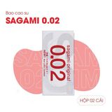 Bao Cao Su Siêu Mỏng Sagami 0.02mm - Hộp 2 Cái 377974