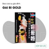 Bao Cao Su Gai Bi Gold - Hộp 2 Cái 377993