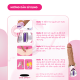 Dương Vật Giả Joker TSN V1 7 Chế Độ Rung Cao Cấp Như Thật