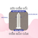 Bao Cao Su Kéo Dài Thời Gian, Điểm Nổi Innova - Hộp 12 Cái 377990