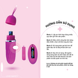 Trứng Rung Điều Khiển Từ Xa Cao Cấp Pretty Love Dawn 12 Chế Độ 