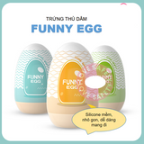 Cốc âm đạo dạng trứng mini dễ dàng bỏ túi dành cho nam Funny Egg
