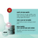 Bao Cao Su Size Nhỏ 49mm Ome True Fit Hương Bạc Hà - Hộp 10 Cái 378109