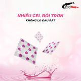 Bao cao su Gold - Gai và gân - Hộp 2 cái (Giao ngẫu nhiên) 378256