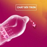 Bao cao su Super Gold - Gân và gai siêu lớn - Hộp 2 cái 378257