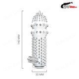 Bao cao su đôn dên Baile Crytal Sleeve 378297