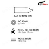 Bao cao su Mingliu Double Lubricating  Nhiều gel Hộp 10 cái cao cấp chính hãng