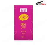 Bao cao su quan hệ miệng Mingliu Oral Sex  Hương anh đào Hộp 10 cái cao cấp chính hãng