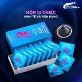Bao cao su Durex Close Fit Ôm khít 49mm  Hộp 12 cái cao cấp chính hãng