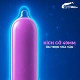 Bao cao su Durex Close Fit Ôm khít 49mm  Hộp 12 cái cao cấp chính hãng
