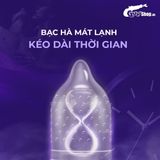 Bao cao su Shell Play Jelly 6 tính năng Hộp 10 cái 1 vòng đeo kéo dài thời gian cao cấp chính hãng