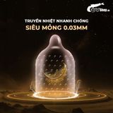 Bao cao su Shell Play Circle 6 tính năng Hộp 10 cái 1 vòng đeo kéo dài thời gian cao cấp chính hãng