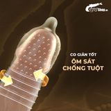 Bao cao su Shell Play Circle 6 tính năng Hộp 10 cái 1 vòng đeo kéo dài thời gian cao cấp chính hãng
