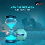 Bao cao su Shell Play Aura 6 tính năng Hộp 10 cái 5 vòng đeo kéo dài thời gian cao cấp chính hãng