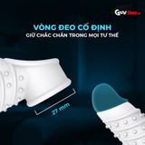 Bao cao su đôn dên Shelly Play Slink hở quy đầu cao cấp chính hãng