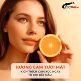 Bao cao su Okamoto Skinless Skin Orange Super Lubricative Hương cam Hộp 10 cái cao cấp chính hãng