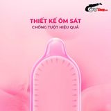 Bao cao su Firon Air - Siêu mỏng, kéo dài thời gian, hương vani - Hộp 10 cái cao cấp chính hãng