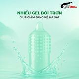 Bao cao su Sagami Xtreme Type E Green Box - Siêu điểm nổi, siêu mỏng - Hộp 10 cái cao cấp chính hãng