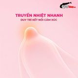 Bao cao su Shell Pulse Feather Touch 0.03 - Hương nước hoa cao cấp, siêu mỏng - Hộp 10 cái cao cấp chính hãng