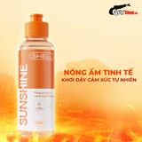 Gel ấm nóng Shell Sunshine - Chai 100ml cao cấp chính hãng