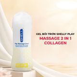 Gel Shell Play Massage 2 in 1 Collagen - Chai 200ml cao cấp chính hãng