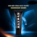 Gel bôi tăng kích thước, hỗ trợ kéo dài thời gian Maxman Xanh - Chai 60ml 378588