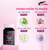 Viên uống cải thiện tình trạng mất ngủ Powergra Gentle Dreams - Hộp 60 viên