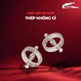 Kẹp vú kích thích đầu ti Chisa Sins Inquisition Spring Metal 378746