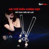 Kẹp vú kích thích đầu ti Chisa Senuelo Fetish Fantasy Pearl Nipple Clamps 378748