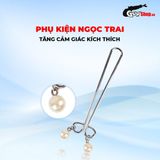 Kẹp vú kích thích đầu ti Chisa Senuelo Fetish Fantasy Pearl Nipple Clamps 378748