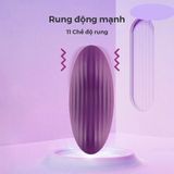 Trứng rung Mini Massage Silicone Mềm Chống nước 11 Chế Độ Rung Svakom Edeny Chính Hãng - Điều Khiển App