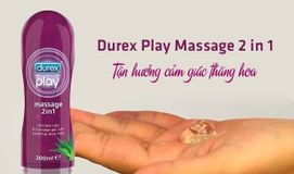 Gel bô.i trơ.n Durex Play Massage 2 in 1 mùi hương dịu nhẹ