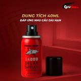 Chai xịt Power Deadly Shark 14000 kéo dài thời gian - Chai 40ml 378590