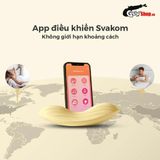 Trứng rung Massage Silicone Siêu Mềm Rung 11 Chế Độ Chống Thấm Nước Svakom Echo Neo Chính Hãng - Điều Khiển từ xa