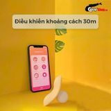 Trứng rung Massage Silicone Siêu Mềm Rung 11 Chế Độ Chống Thấm Nước Svakom Echo Neo Chính Hãng - Điều Khiển từ xa