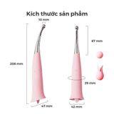 Máy massage 2 Đầu Tròn - Lưỡi Hút Kích Thích Điểm G Của Nữ Rung 5 Chế Độ và 5 Tần Số Svakom Beverly Cao Cấp