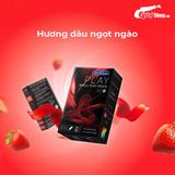 Bao cao su Shell Play Rider 6 tính năng  Hộp 10 cái 1 vòng đeo kéo dài thời gian cao cấp chính hãng 