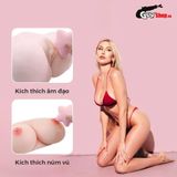 Máy massage Silicone Mềm Có Lưỡi Giả Bên Trong Rung - Hút Đa Chế Độ Cao Cấp Svakom Peach Star - Thiết kế hình ngôi sao xinh xắn