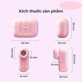 Máy massage Svakom Mimiki Silicone mềm mịn cao cấp thiết kế dạng tai nghe rung - hút theo âm nhạc