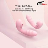 Máy massage silicone siêu mềm Svakom Zemalia Tana cao cấp thiết kế hình cá ngựa kích thích mới mẻ
