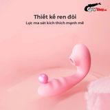 Máy massage silicone siêu mềm Svakom Zemalia Tana cao cấp thiết kế hình cá ngựa kích thích mới mẻ