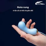 Máy massage silicone mềm tích hợp các chế độ rung - hút - tỏa nhiệt Svakom BeYourLover Morole - thiết kế dạng điện thoại