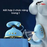 Máy massage silicone mềm tích hợp các chế độ rung - hút - tỏa nhiệt Svakom BeYourLover Morole - thiết kế dạng điện thoại