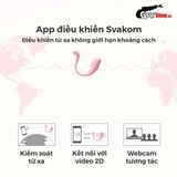 Trứng rung massage silicone mềm 2 đầu rung đa năng 11 chế độ  Svakom Phoenix Neo cao cấp