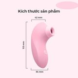 Máy massage silicone mềm cao cấp Svakom Pulse Lite Neo hút - bú - mút sóng âm kích thích xoáy sâu điểm G của phụ nữ