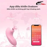 Máy massage silicone mềm cao cấp Svakom Pulse Lite Neo hút - bú - mút sóng âm kích thích xoáy sâu điểm G của phụ nữ