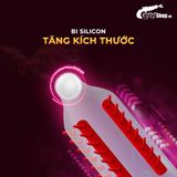 Bao cao su OLO Phượng hoàng - Gai đứng - Hộp 1 cái + 1 bi silicon 378204